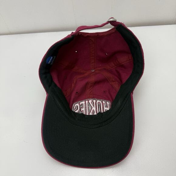 Virginia Tech Hokies Hat Cap Maroon Strapback Adjustable NCAA Embroidered VT - Picture 8 of 10